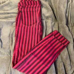 Red Stripey Pants
